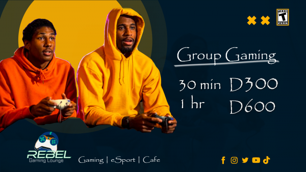 Rebel Gaming Lounge The Gambia
